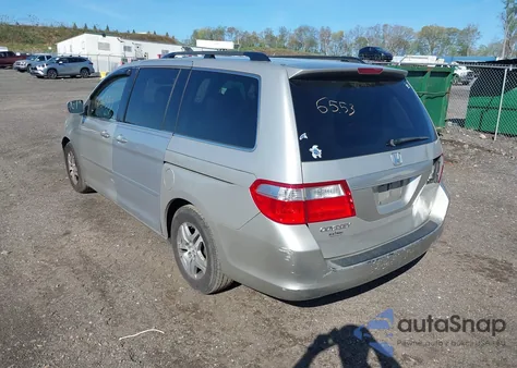 2006 Honda Odyssey Ex-L из США, поврежденный, VIN 5FNRL38706B443079